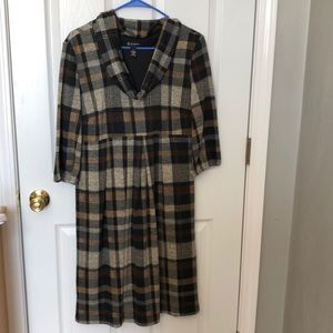 New Direction Plaid Dress